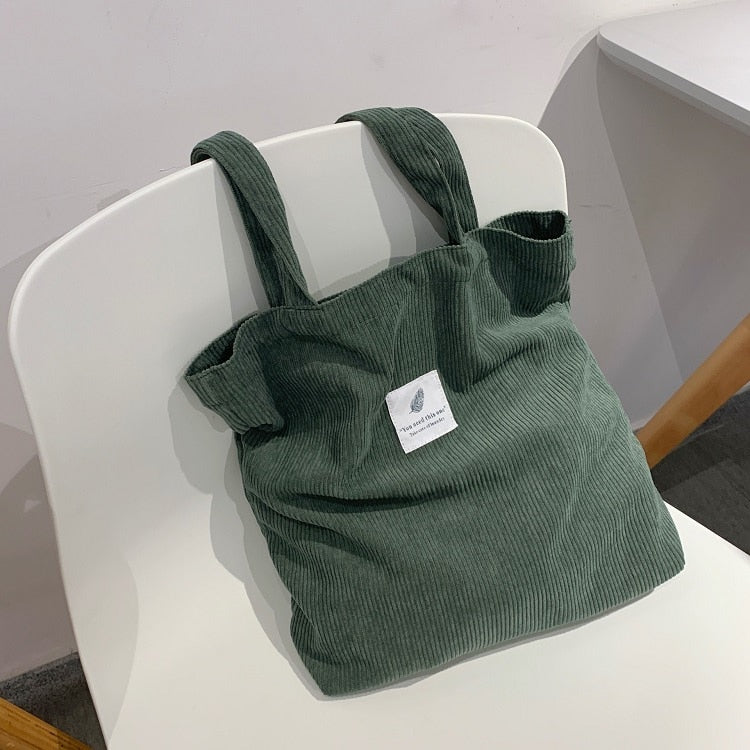 Tote Bag Design Minimalist Vert | Maison du Tote Bag