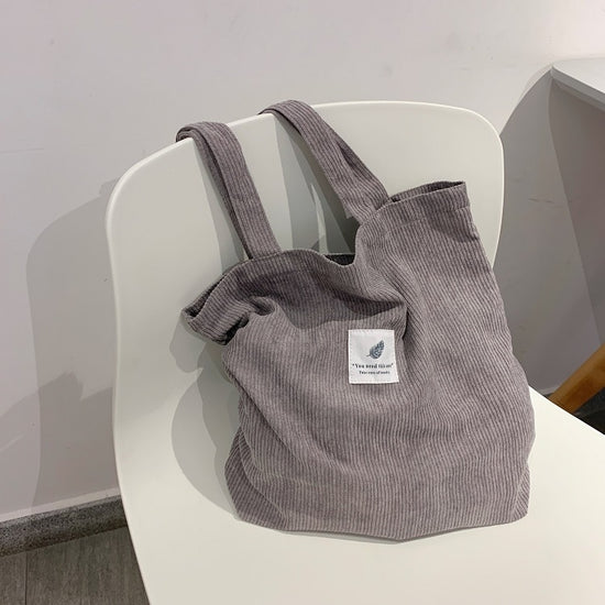 Tote Bag Design Minimalist Gris | Maison du Tote Bag