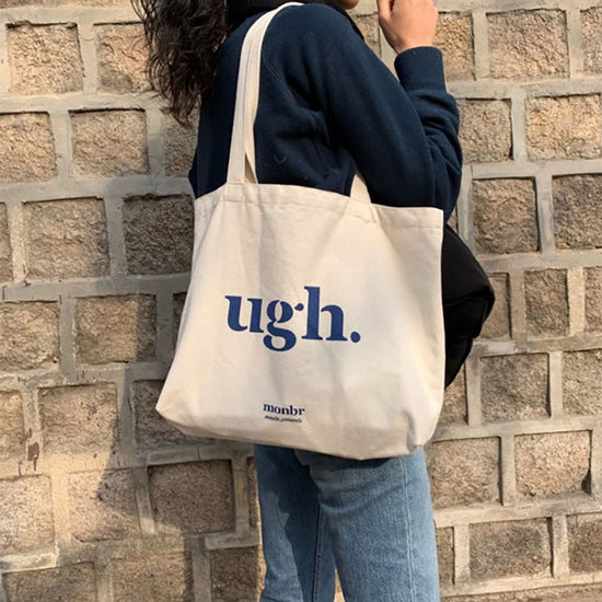 Tote Bag Ugh Bleu | Maison du Tote Bag
