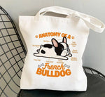 Tote Bag Anatomie Bulldog | Maison du Tote Bag