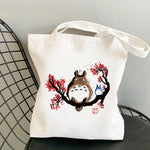 Tote Bag Totoro Sur Une Branche | Maison du Tote Bag