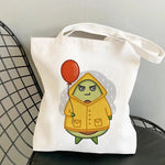 Tote Bag Avocat avec Ballon Rouge | Maison du Tote Bag