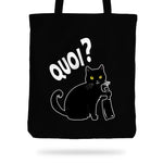 Tote bag chat quoi