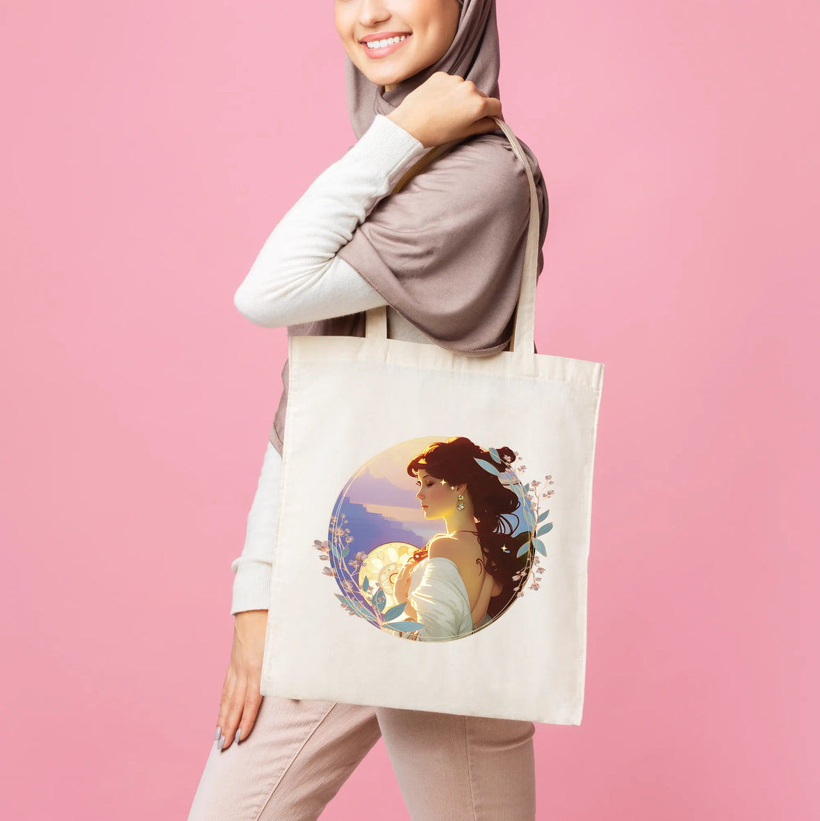 Tote bag vintage femme