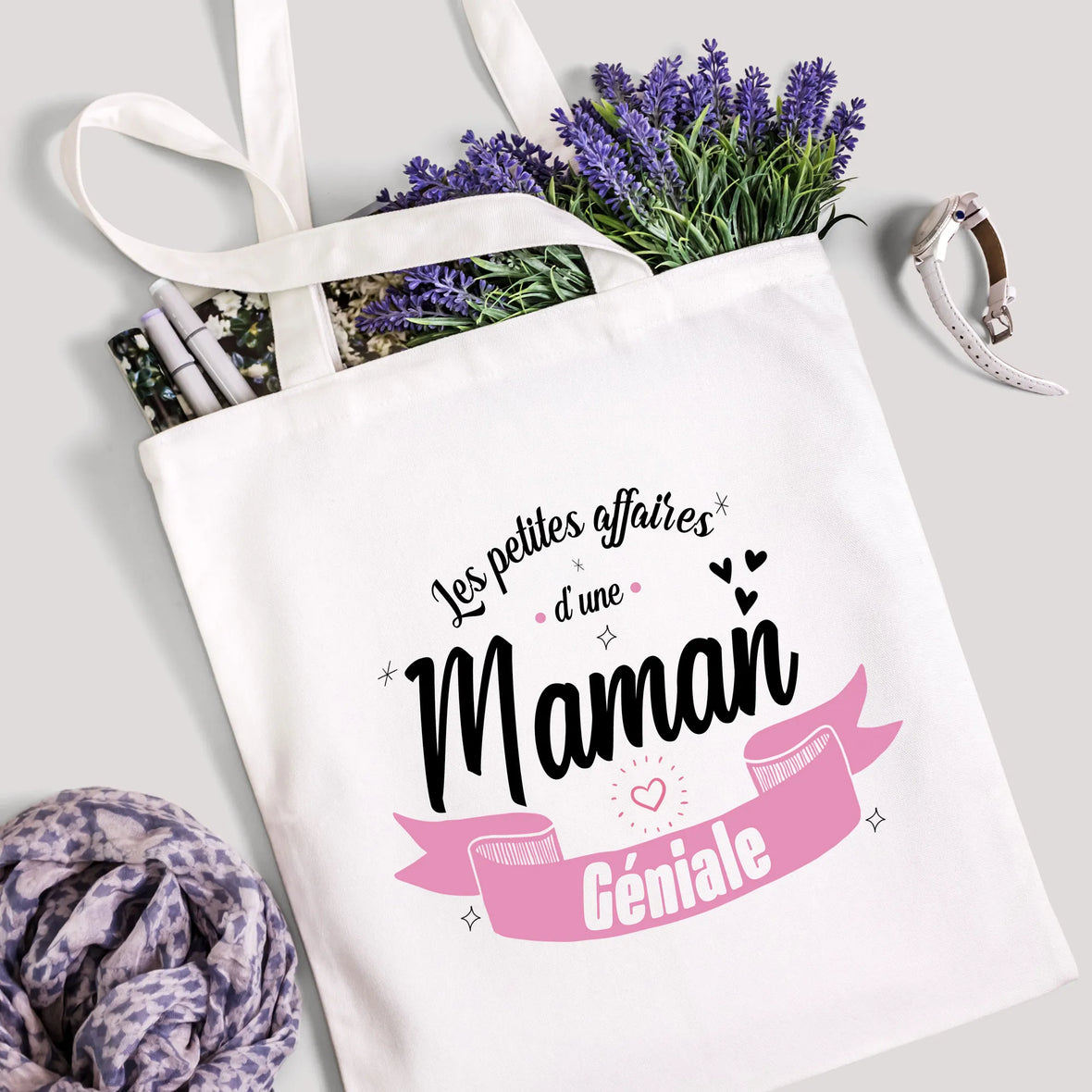 Tote bag fête maman — maman géniale